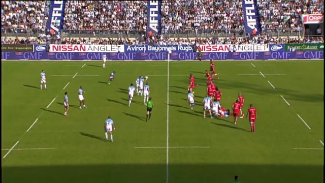 TOP14 - Bayonne - Grenoble: Essai Joe Rokocoko (BAY) - J23 - Saison 2014/2015