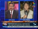 Colombia: comunidades del Cauca exigen el cese de los bombardeos