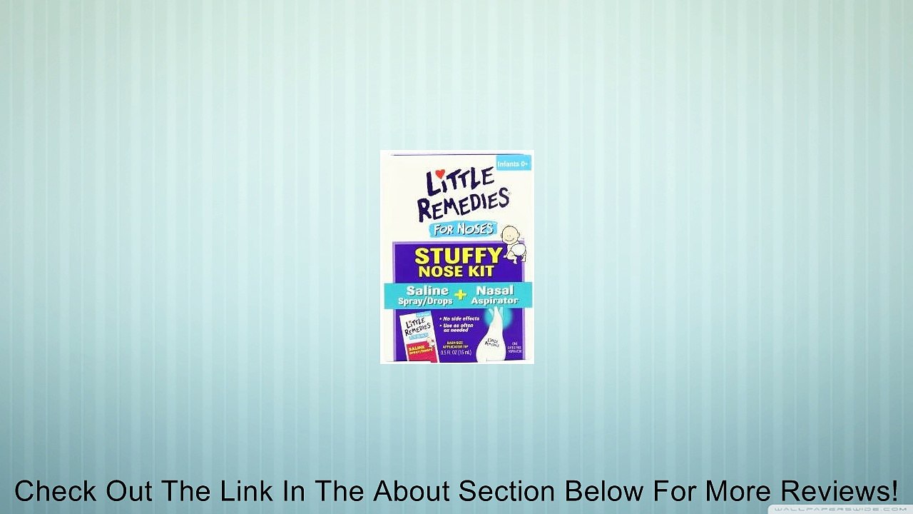 Little Remedies for Noses Stuffy Nose Kit - 0.5 fl oz. Review