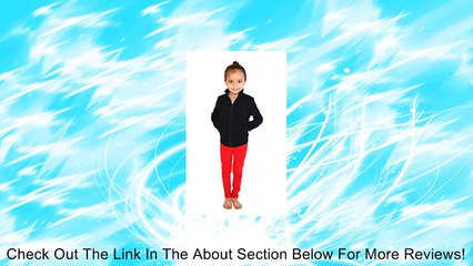 Stretch is Comfort Girl's Rayon/Poly/Spandex Dance Cheer Warm Up Black Jacket Review