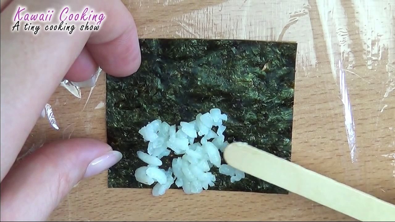 Tiny Sushi (Edible) - Kawaii Cooking - a tiny cooking show