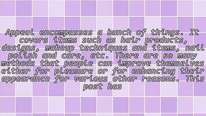 Put Your Finest Face Forward With These Charm Pointer