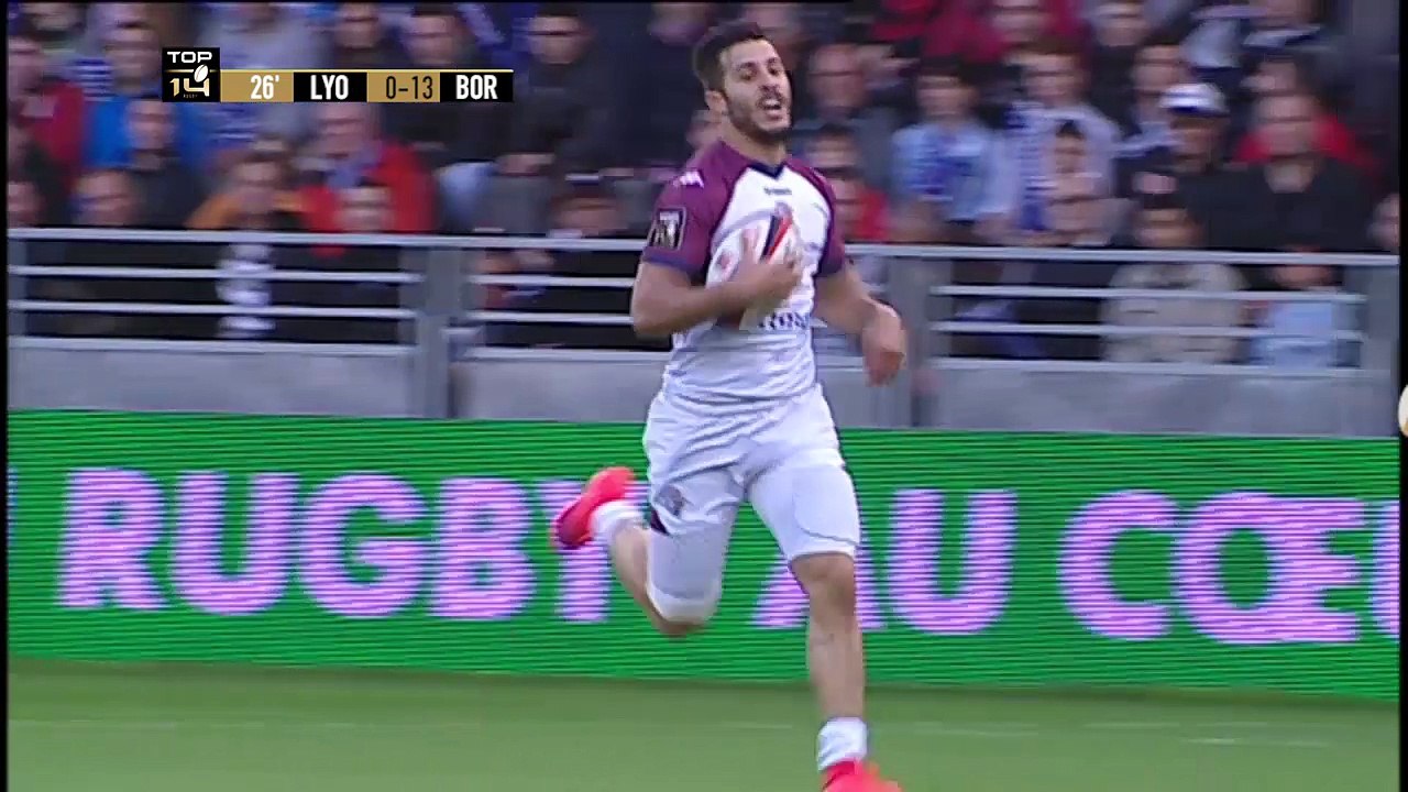 TOP14 - Lyon-Bordeaux: 22-37 - J23 - Saison 2014/2015