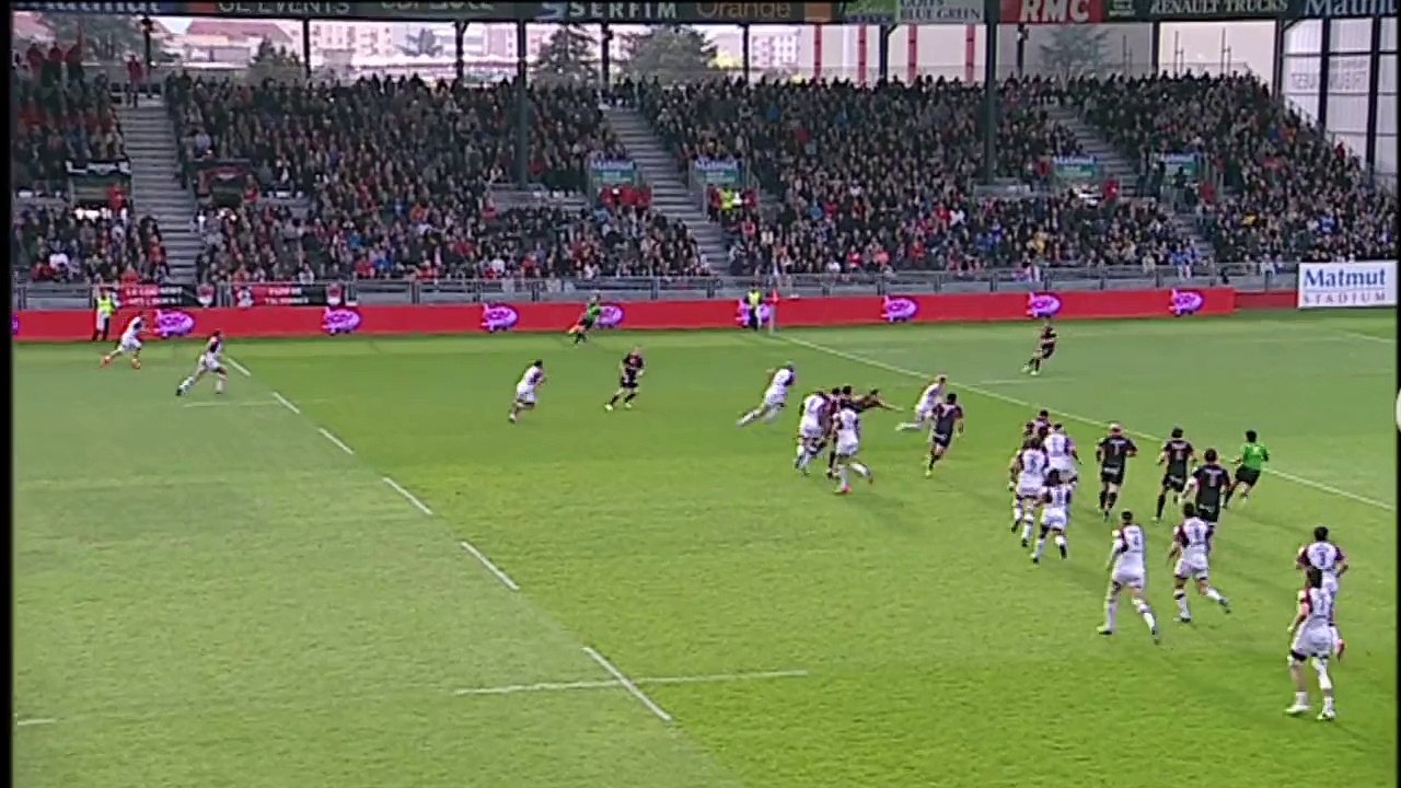 TOP14 - Lyon - Bordeaux: Essai 1 Blair Connor (BOR) - J23 - Saison 2014/2015