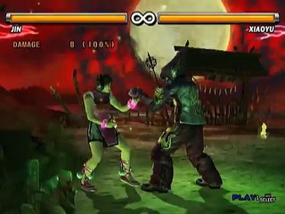 Tekken 5 jin Kazama Wall Combo 2