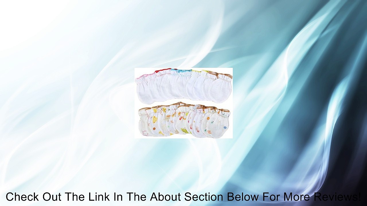 Nanxson(TM) No Scratch Mittens Gloves Baby Newborn Infant STET0001 2 pack Review