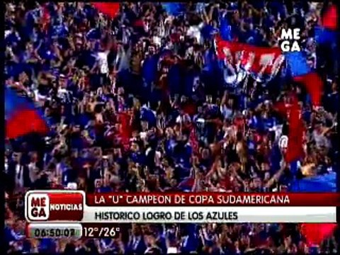 U. de Chile - LDU Quito (Ecuador) Final Copa Sudamericana (dic. 2011) + Nota de Prensa (MEGA)