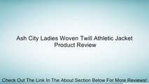 Ash City Ladies Woven Twill Athletic Jacket Review