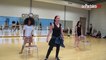 Les danseuses de l'école No-Made de Beauvais en répétition avant leur spectacle