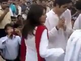 Pakistani  college girls dance with boys Public Place