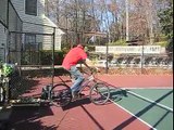 Pedal Powered Tennis Ball Launcher - Innovate or Die