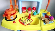 Peppa Pig Mini Kitchen Peppa Pig Cooking Playset Cocinita Peppa Pig Play Doh Food Toy Vide