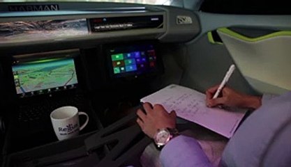 Rinspeed XchangE Interior Design Trailer - Video Dailymotion