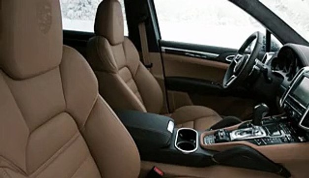 Porsche Cayenne Turbo S Interior Design on the Snow - Video Dailymotion