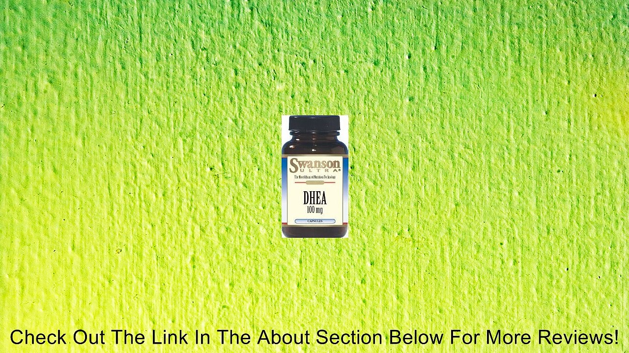 DHEA 100 mg 60 Caps (Pack of 3) Review