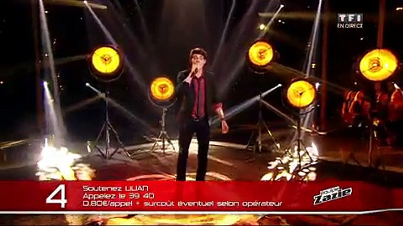 Lilian interprète en direct « Hallelujah » (Jeff Buckley) pour la finale the Voice 2015