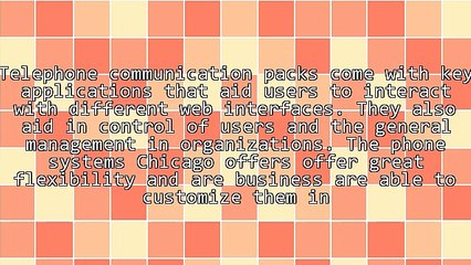 Features Of Phone Systems Chicago Offers