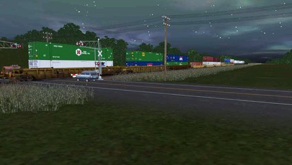 Western Pacific Intermodal Train