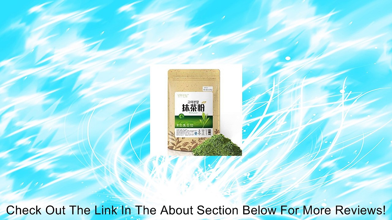 Ocaler® 200G NATURAL GREEN TEA MATCHA POWDER ORGANIC CERTIFIED PREMIUM LOOSE Review