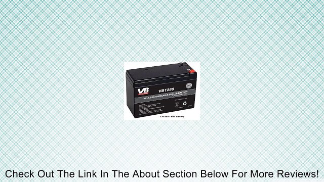 VERIZON FIOS UPGRADE REPLACEMENT BATTERY 12V 8AH SLA RECHARGEABLE BATTERY 15% LONGER RUN TIME by VICI Review