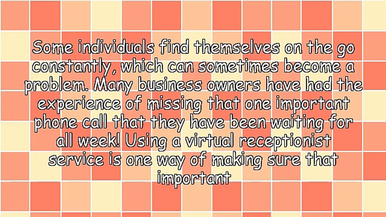 A Virtual Receptionist Service Is The Answer