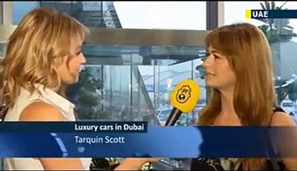 Gold and diamond studded Lamborghini