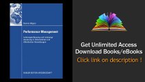 Performance Management Leistungserfassung und Leistungssteuerung in Unternehmen und Offentlichen Verwaltungen (German Edition) Download PDF