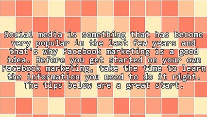 Expert Advice On How To Use Facebook For Marketing