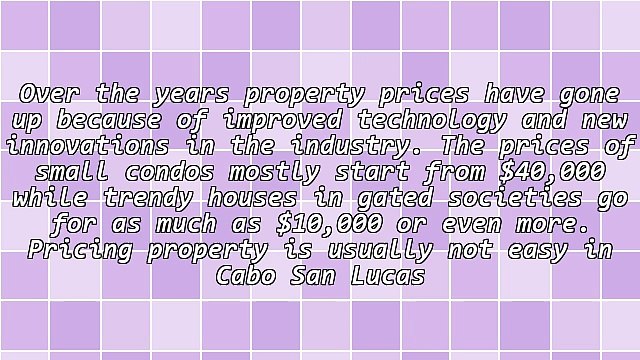 Important Information About Cabo San Lucas Rental Homes