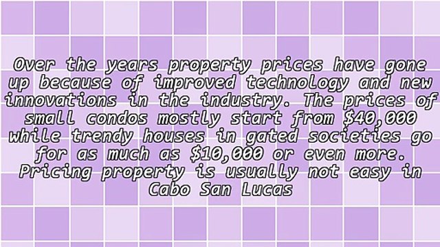 Important Information About Cabo San Lucas Rental Homes