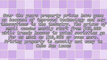 Important Information About Cabo San Lucas Rental Homes