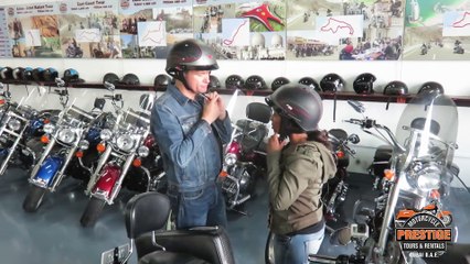 Prestige Motorcycle Tour - Karsten and Prarthama on East Coast Ext. Tour