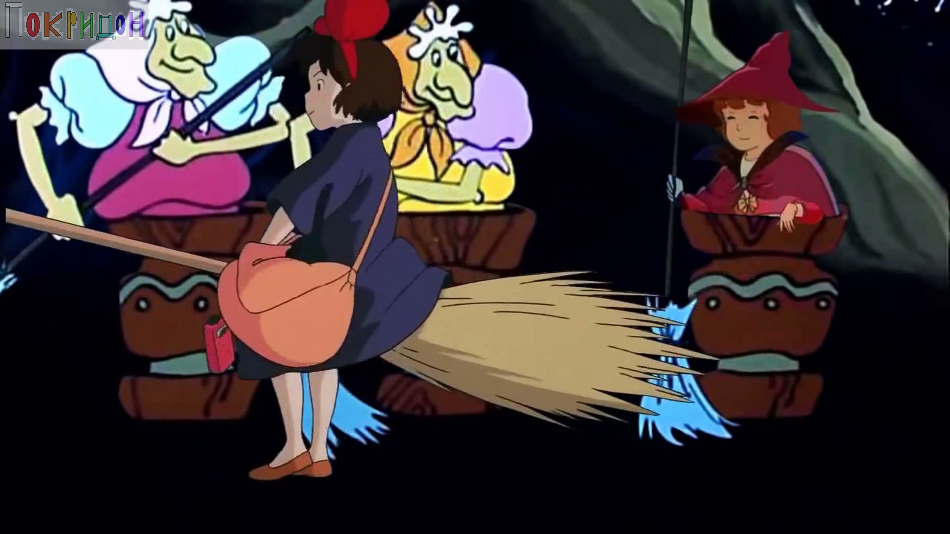 ⁣Великое примирение советских мультфильмов с аниме (Сакура и Дуб)