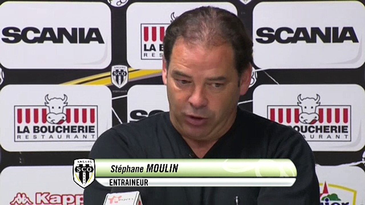 Conférence presse après match Angers SCO - AC Ajaccio