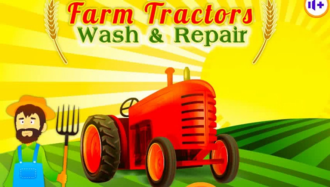 《〒》♣ Help the famer wash and repair his tractors in the fun game