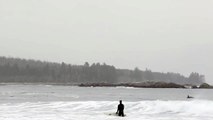 Orcas chase surfers out of the water!