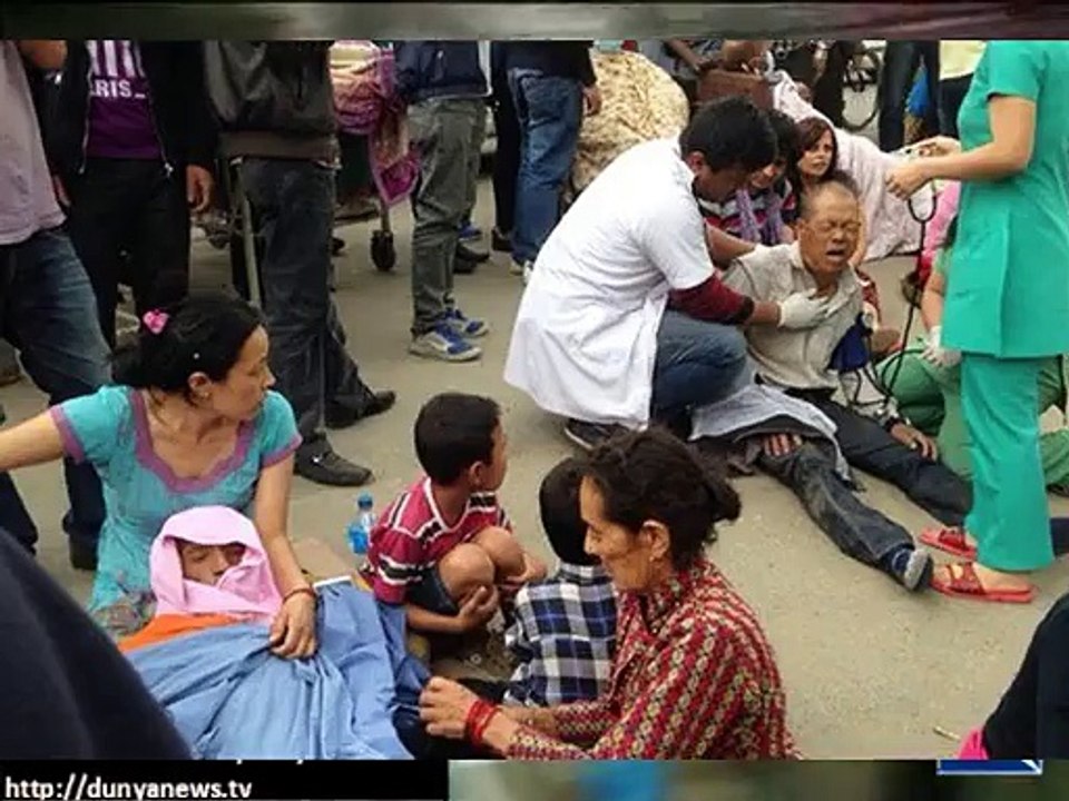 Earthquake Devastates Nepal - Latest Shocking Clips  - Killing More Than 1600 Peoples