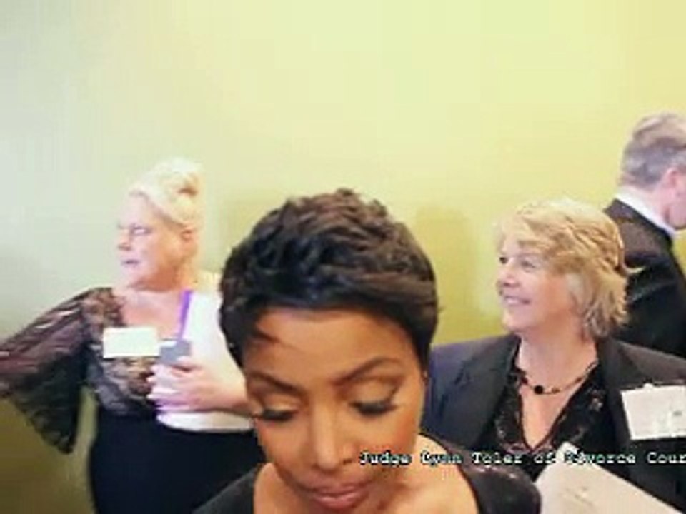LAMTV 7.51 Daytime TV Examiner Phyllis Thomas w Judge Lynn Toler of Divorce Court at 2015 Daytime Emmys Creative Awards