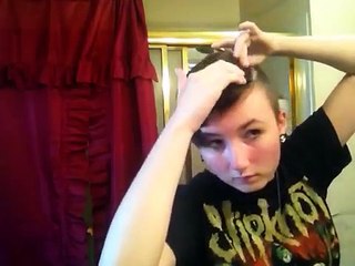 Shaving my mohawk *old*