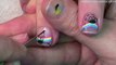 Nail Art Tutorial | Easy Spring Bee Nail Art | Pastel Rainbow Nail Design!!!