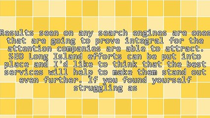 SEO Long Island & 3 Ideas Worth Considering