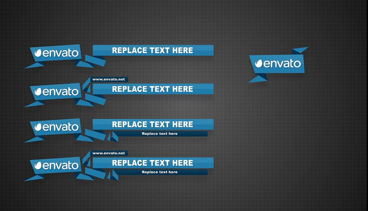 After Effects Project Files - Origami lower third - VideoHive 10216073