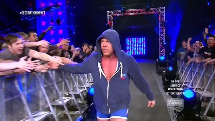 Kurt Angle vs Lashley - TNA World Heavyweight Championship - Impact Wrestling 3/20/15