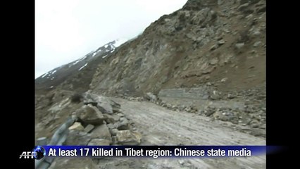 Nepal quake kills 17 in Tibet