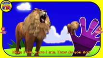 Finger Family Lion King Nursery Rhymes | Lion King Cartoon Finger Family Rhymes for Children