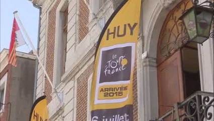 La ville de Huy se prépare à accueillir le Tour de France