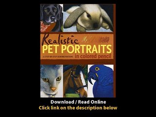 Download Realistic Pet Portraits in Colored Pencil By Anne Flood PDF