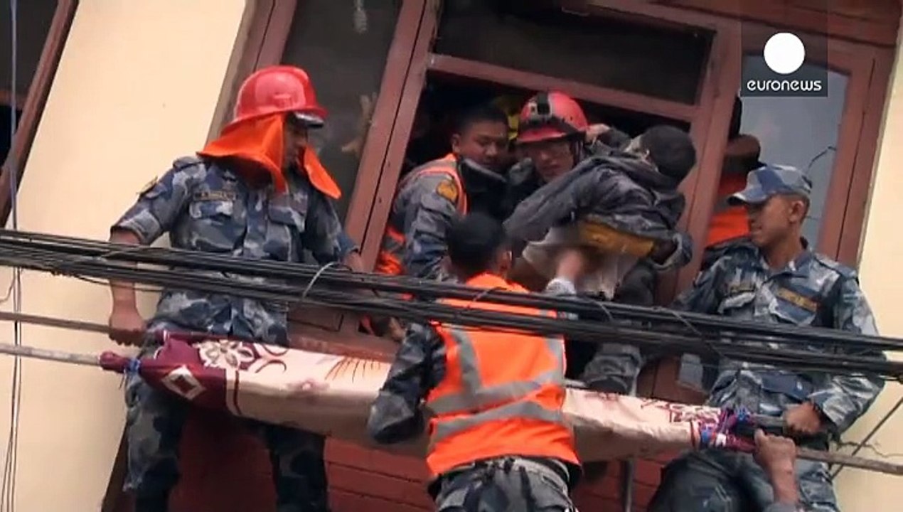 Nachbeben löst in Kathmandu Panik aus