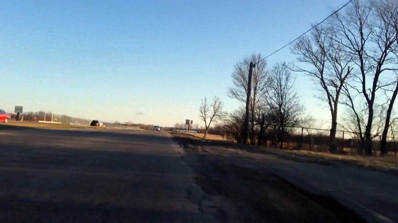 A 'Bike View' - Riding Hamilton Road on a Sunday Morning - Columbus Ohio