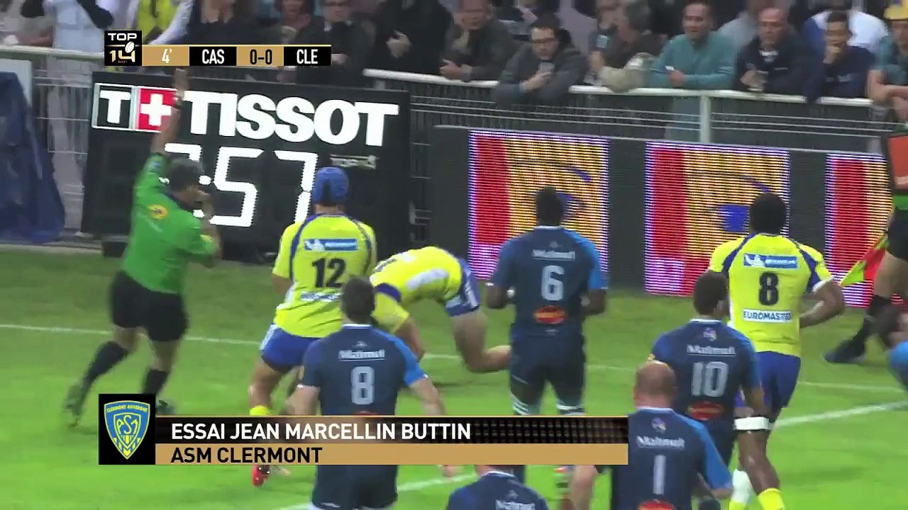 TOP14 - Castres-Clermont: 31-10 - J23 - Saison 2014/2015